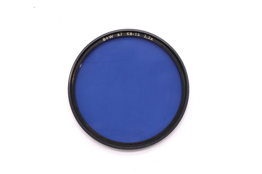 Светофильтр B+W 67 KB-15 2.2x (Germany, 2014)
