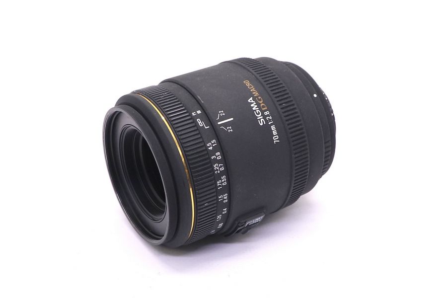 Sigma AF 70mm f/2.8 Macro EX DG Nikon F в упаковке 