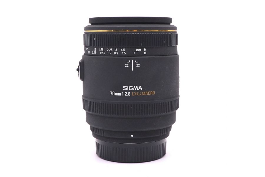 Sigma AF 70mm f/2.8 Macro EX DG Nikon F в упаковке 