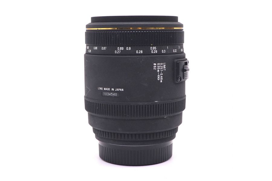 Sigma AF 70mm f/2.8 Macro EX DG Nikon F в упаковке 