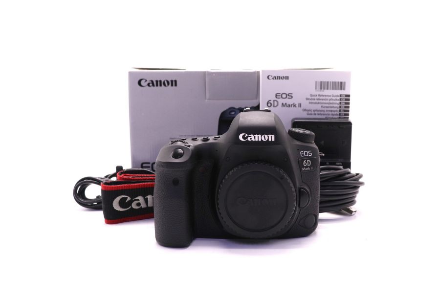Canon EOS 6D Mark II body в упаковке (пробег 222000 кадров)