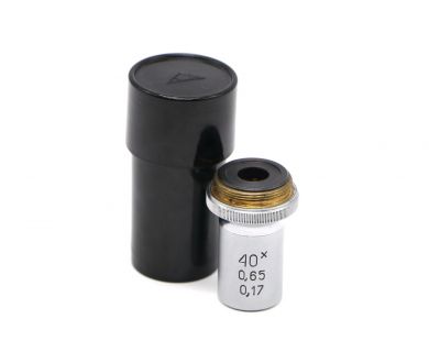 Объектив микроскопа НПЗ 40х0,65