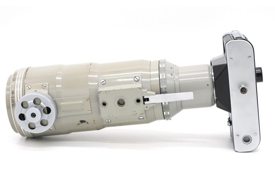 Редкость Фотоснайпер Зенит ЕС бежевый (СССР, 1966)