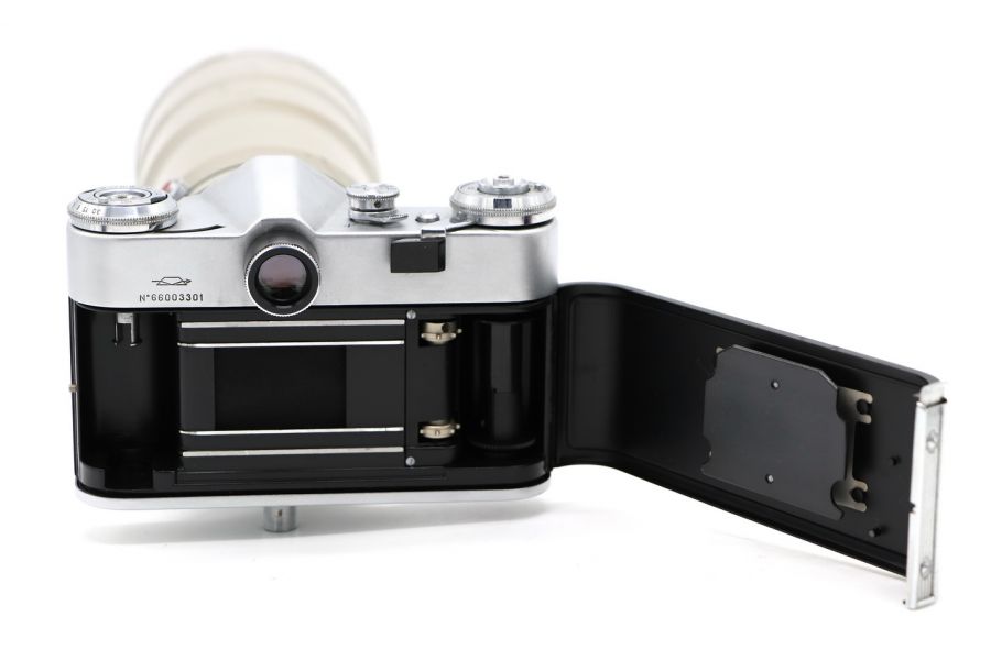 Редкость Фотоснайпер Зенит ЕС бежевый (СССР, 1966)