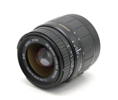 Sigma AF Zoom 28-80mm f/3.5-5.6 Macro Aspherical for Canon (Japan, 1996)