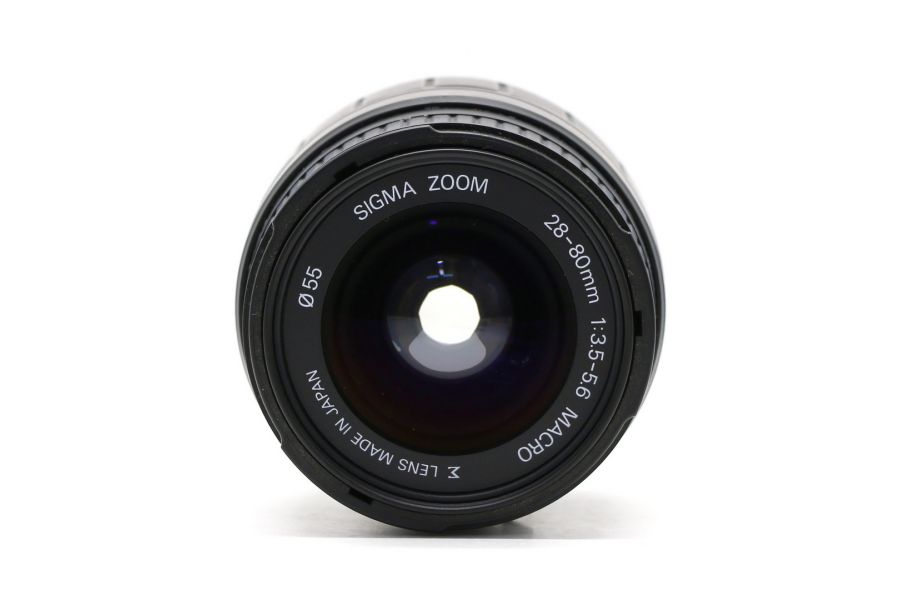 Sigma AF Zoom 28-80mm f/3.5-5.6 Macro Aspherical for Canon (Japan, 1996)