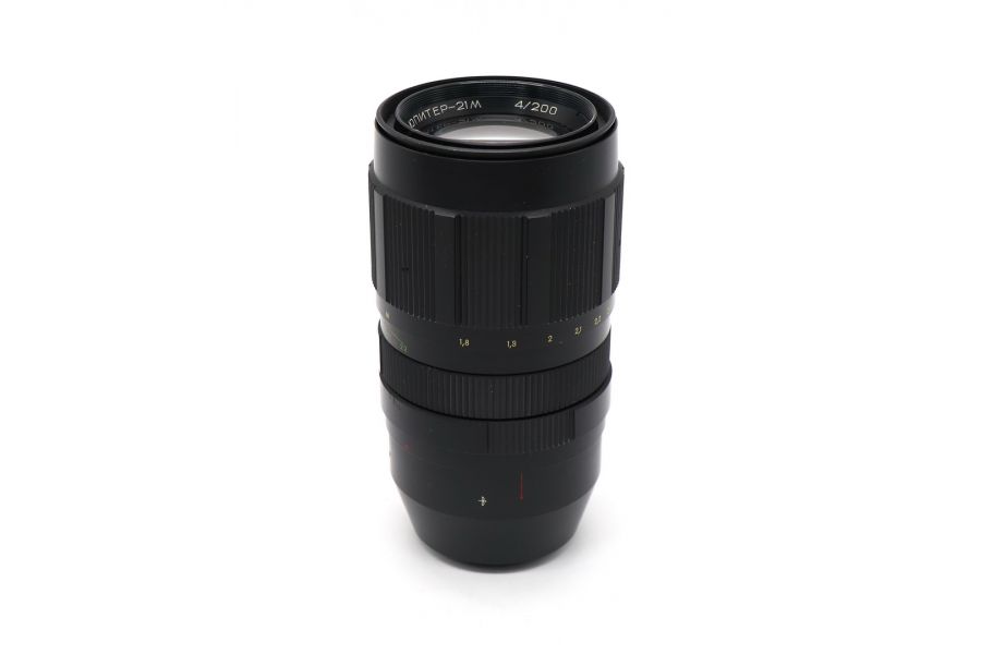 Юпитер-21М 4/200 переделка Nikon F