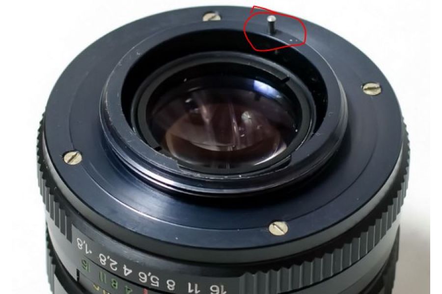 Flektogon 2,8/12,5 Carl Zeiss Jena (Germany)