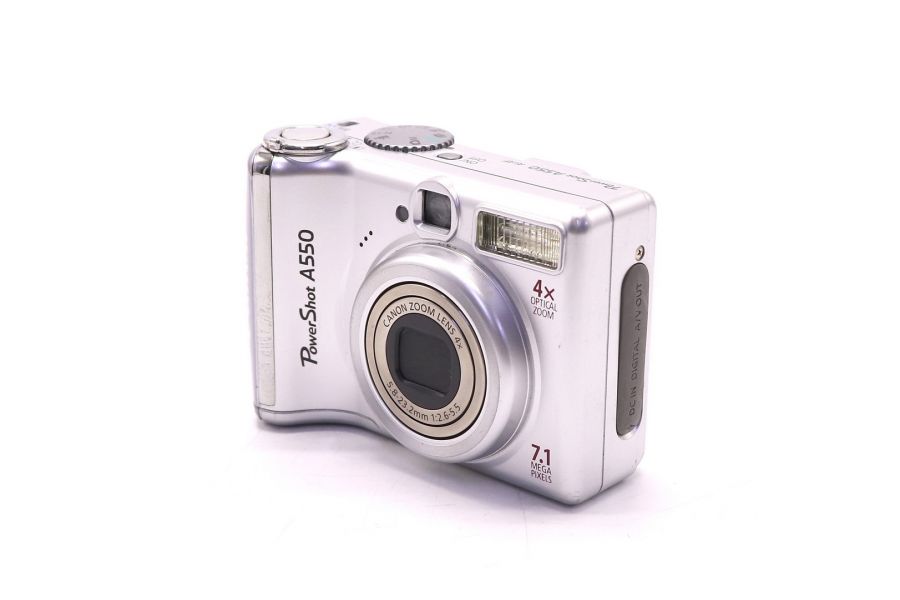 Canon PowerShot A550 в упаковке