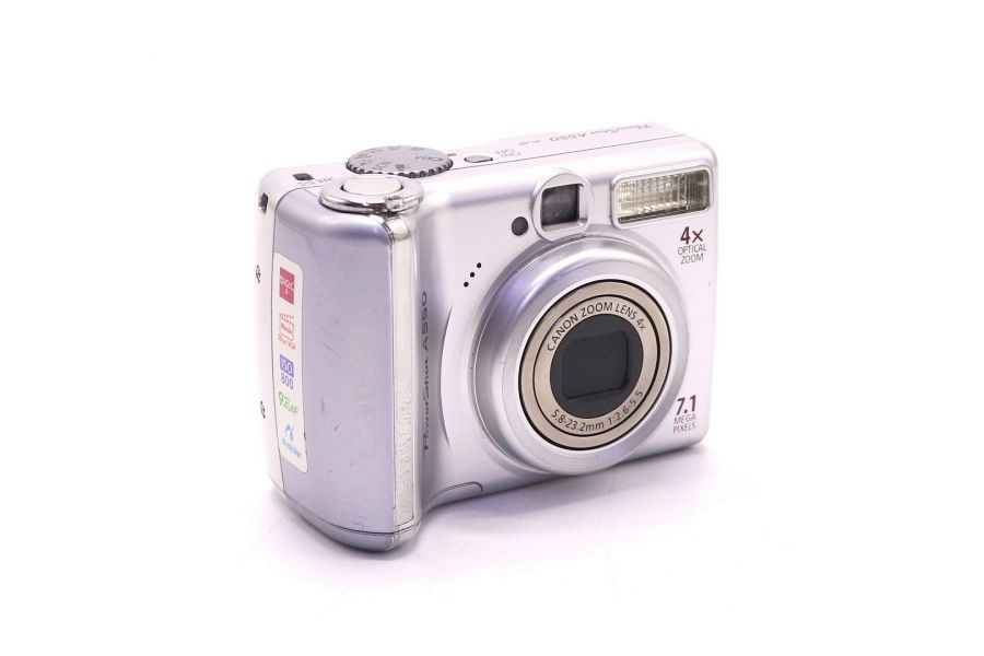Canon PowerShot A550 в упаковке
