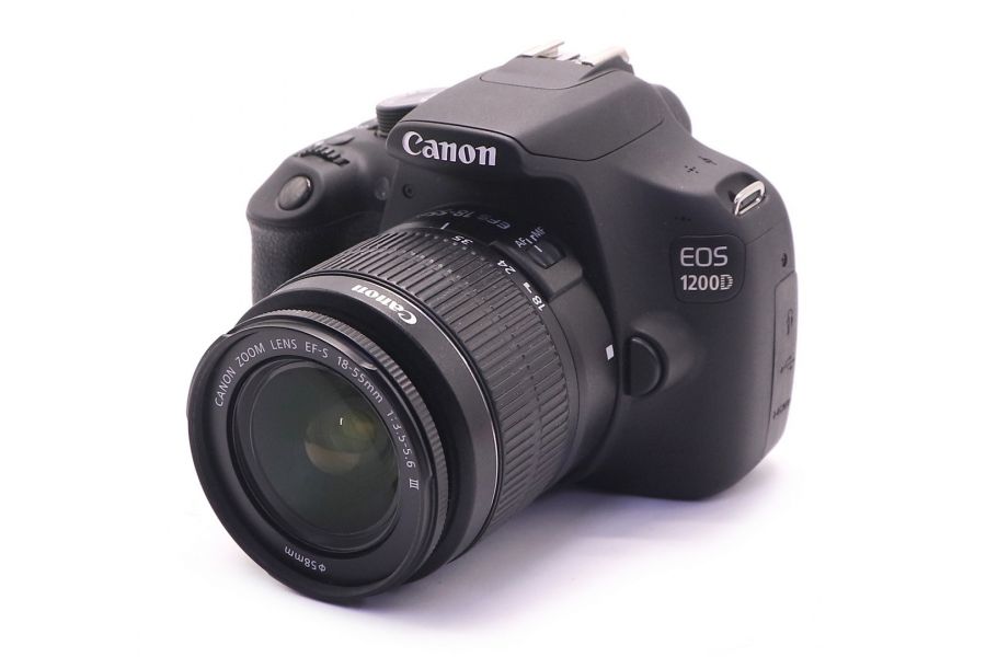 Canon EOS 1200D kit в упаковке (пробег 450 кадров)
