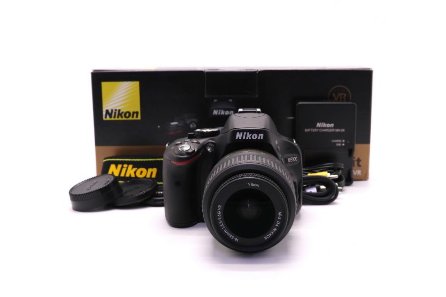 Nikon D5100 kit в упаковке (пробег 110 кадров)