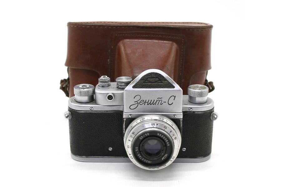 Зенит С + Индустар-50 (КМЗ, 1959)