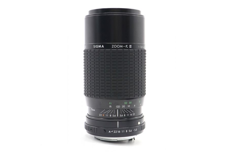 Sigma Zoom-K III 75-210mm f/3.5-4.5 MC for Pentax K