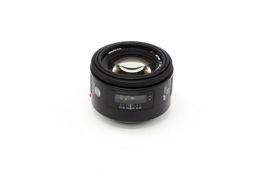 Minolta AF 50mm f/1.4 (22) светосильный объектив