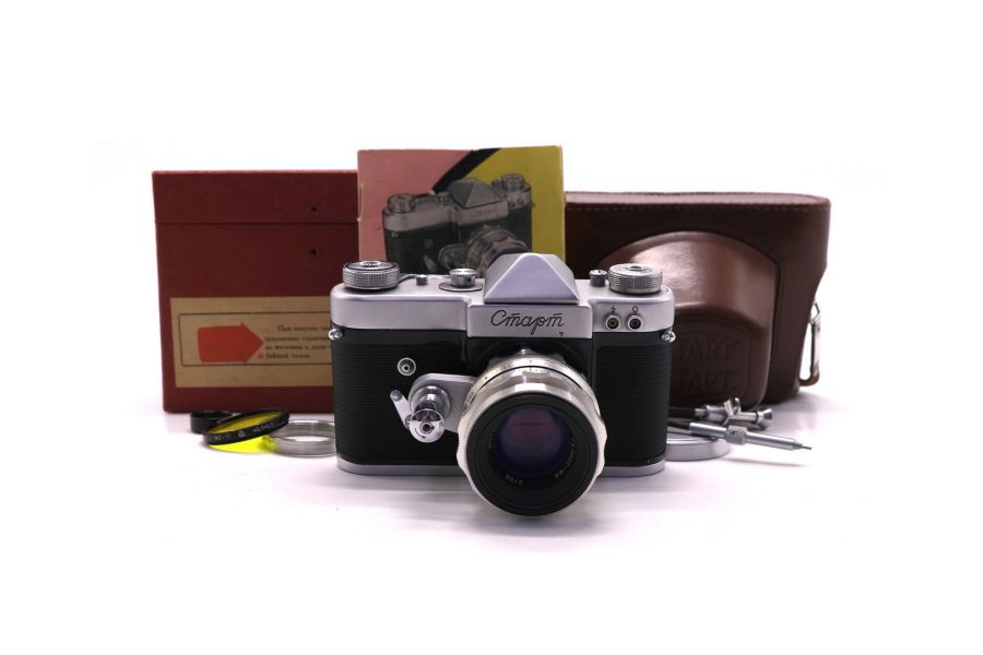 Зеркальная камера Старт + Гелиос-44 в упаковке