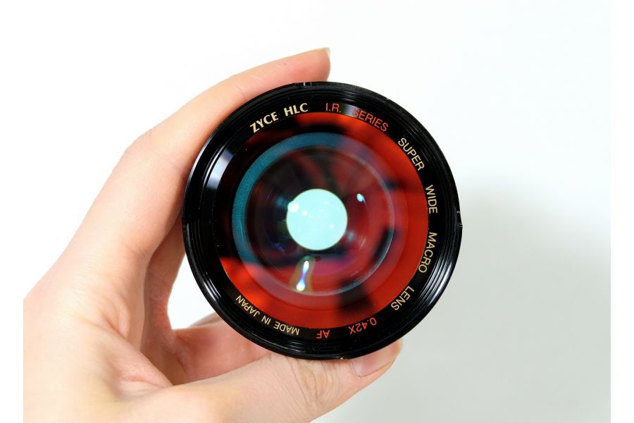Фишай линза Zyce HLC I.R. Series Super wide macro lens 0.42X AF