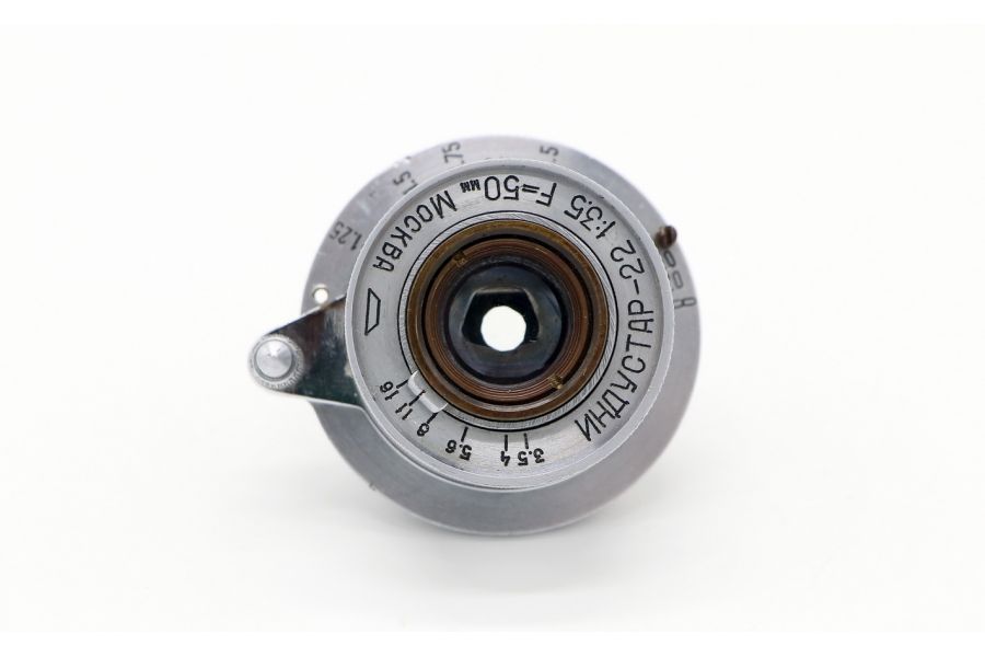 Редкий Индустар-22 3,5/50 Москва (СССР, 1948)