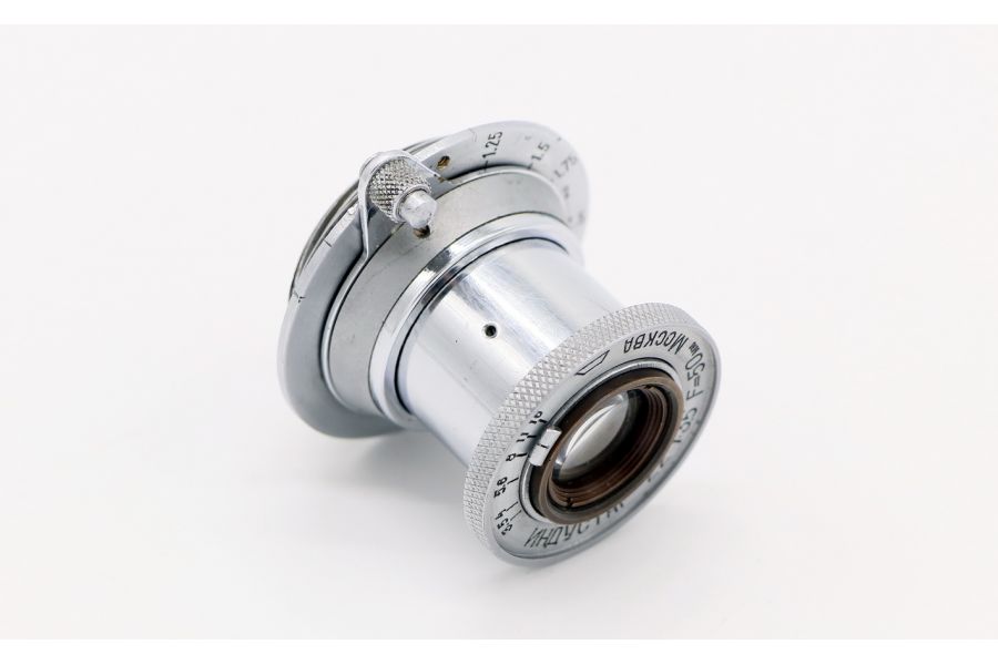 Редкий Индустар-22 3,5/50 Москва (СССР, 1948)