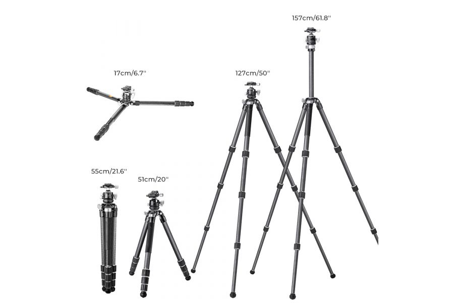 Штатив K&F Concept X284C2 + BH40L
