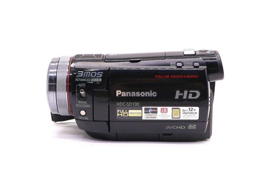 Видеокамера Panasonic HDC-SD100 в упаковке
