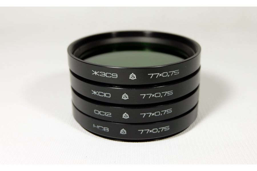 Светофильтры 77 мм (набор 4 шт.)