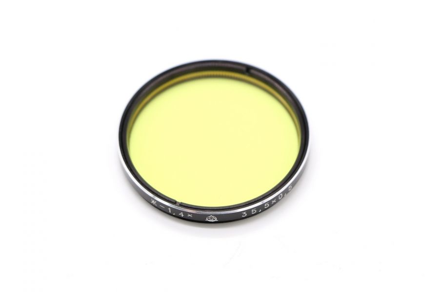 Светофильтр Ж-1,4Х 35,5х0,5