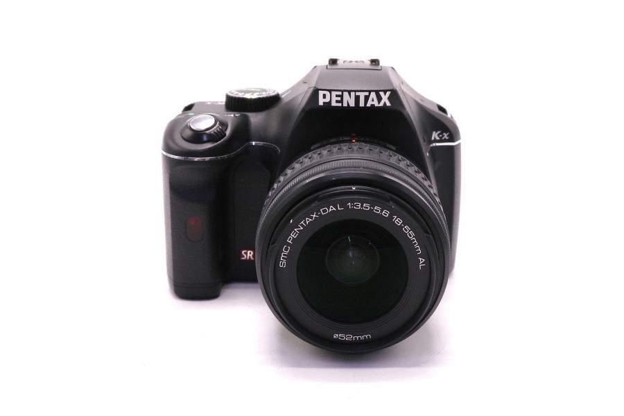 Pentax K-X kit в упаковке (пробег 21855 кадров)