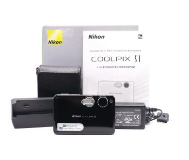 Nikon Coolpix S1 в упаковке