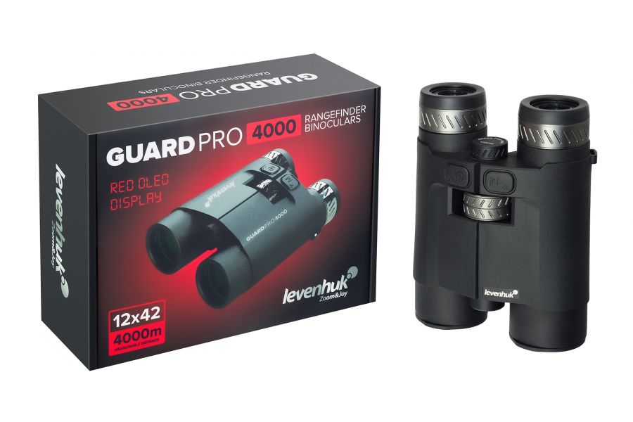 Бинокль Levenhuk Guard Pro 4000 12x42 в упаковке