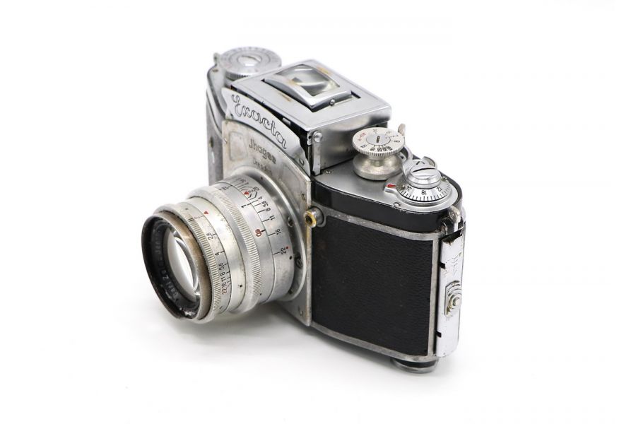 Exacta Ihagee Dresden + Biotar 2/58 (Germany, 1945)