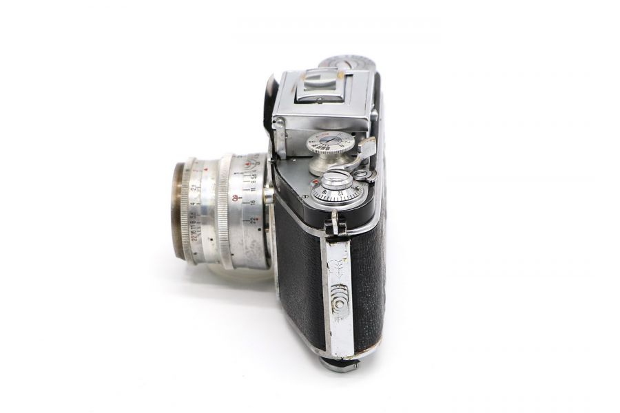 Exacta Ihagee Dresden + Biotar 2/58 (Germany, 1945)