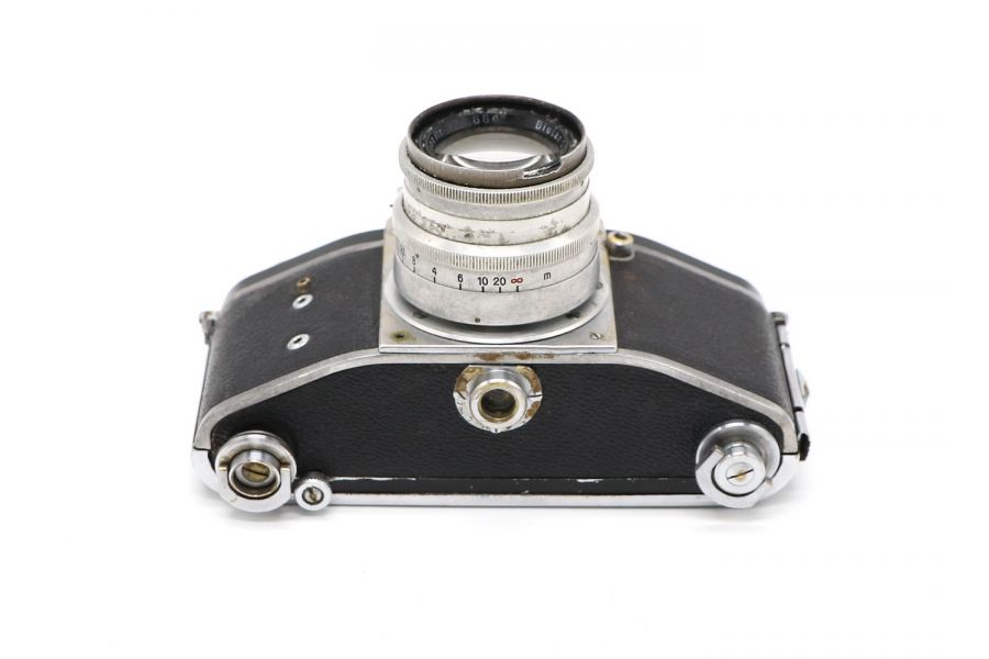 Exacta Ihagee Dresden + Biotar 2/58 (Germany, 1945)