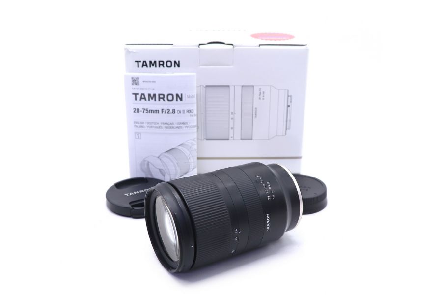Tamron 28-75mm f/2.8 Di III RXD Sony E в упаковке