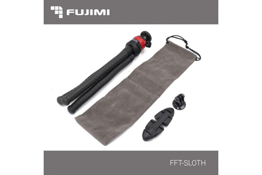 Гибкий штатив с держателем для смартфона FUJIMI FFT-SLOTH 