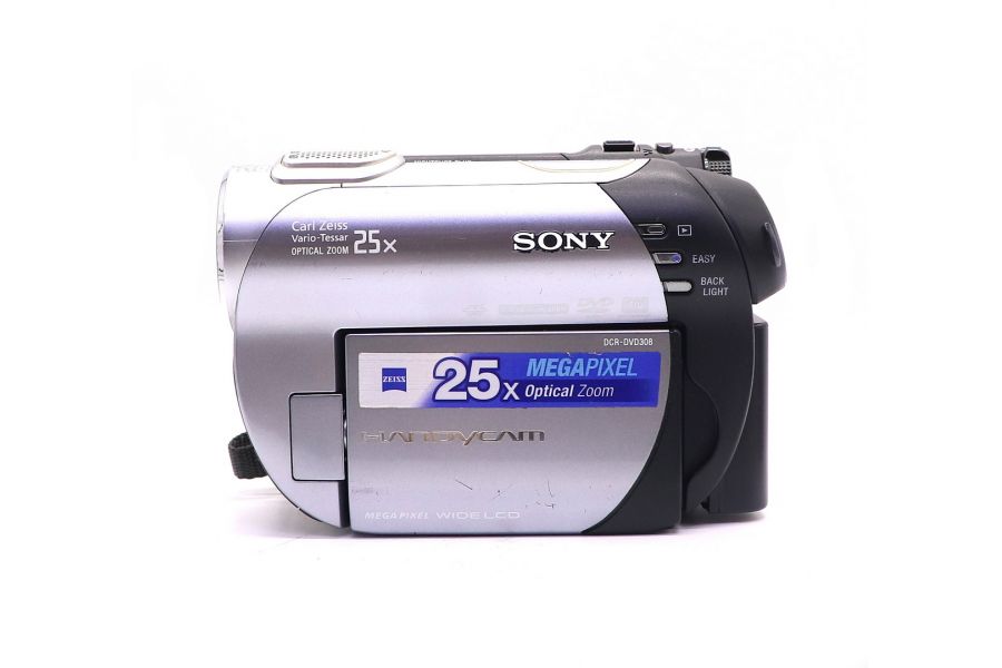 Видеокамера Sony DCR-DVD308E в упаковке