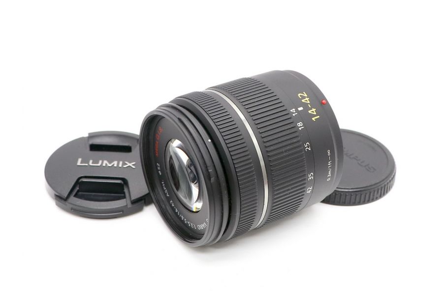 Panasonic Lumix G Vario 14-42mm f/3.5-5.6 Asph Mega OIS black