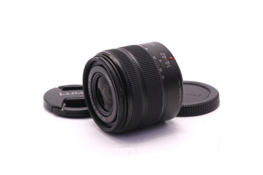 Panasonic Lumix G Vario 14-42mm f/3.5-5.6 Asph Mega OIS black