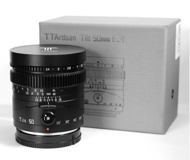 TTartisan 50mm F1.4 Tilt Full Frame for Fujifilm FX