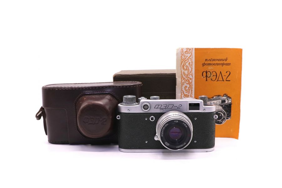 Фэд 2 зеленый, неисправный в упаковке (СССР, 1958)