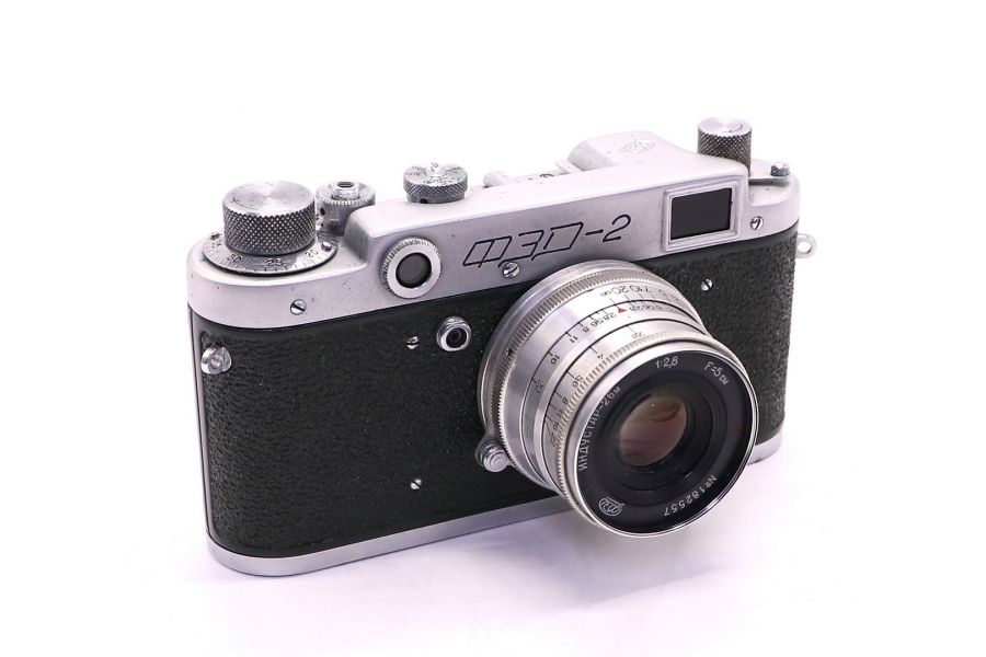 Фэд 2 зеленый, неисправный в упаковке (СССР, 1958)