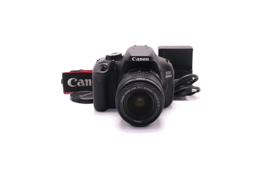 Фотокамера Canon EOS 600D kit (пробег 18105 кадров)