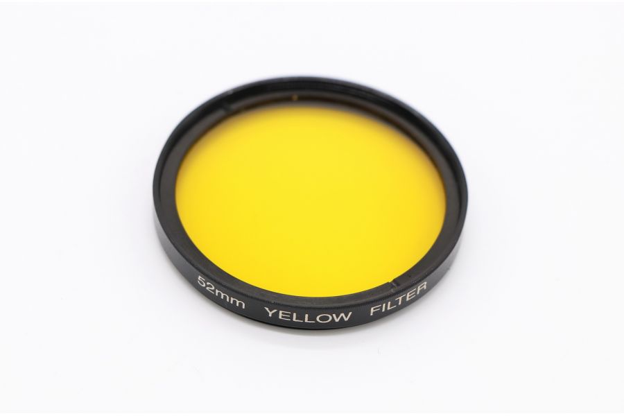 Светофильтр 52mm YELLOW FILTER 