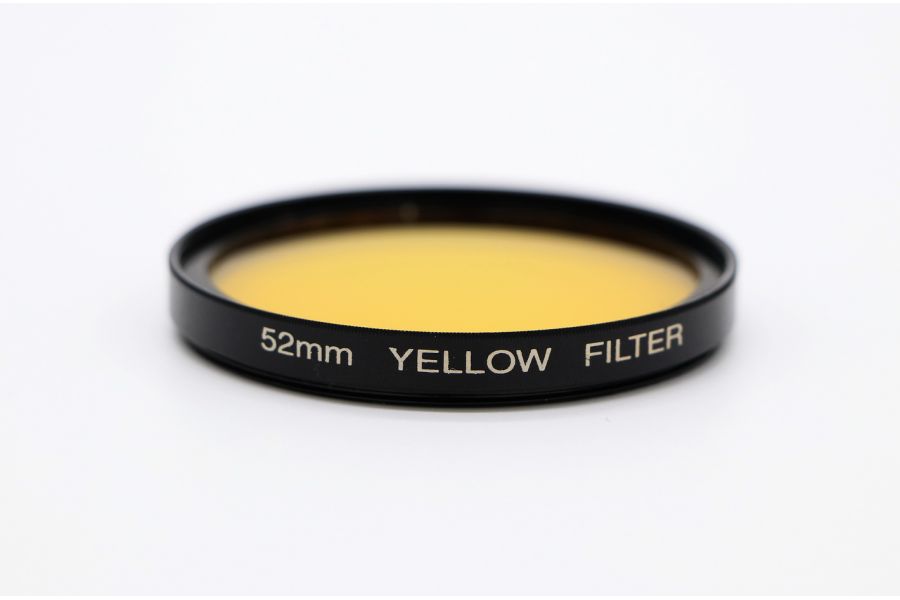 Светофильтр 52mm YELLOW FILTER 