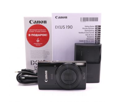 Canon IXUS 190 черный в упаковке