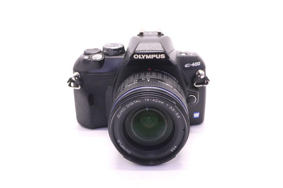 Olympus E-400 kit (пробег 17000 кадров)