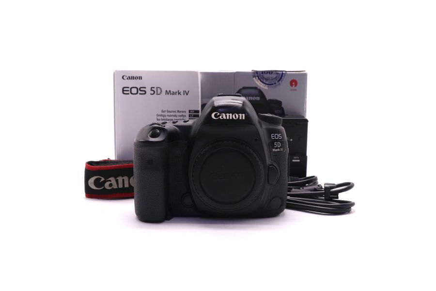 Canon EOS 5D Mark IV body в упаковке (пробег 22000 кадров)