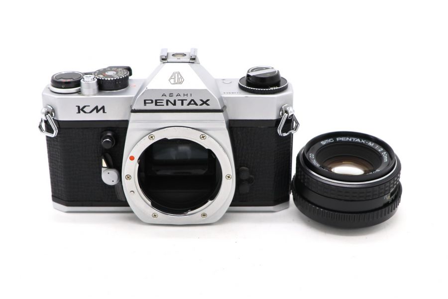 Pentax KM + Pentax-M SMC 2/50mm