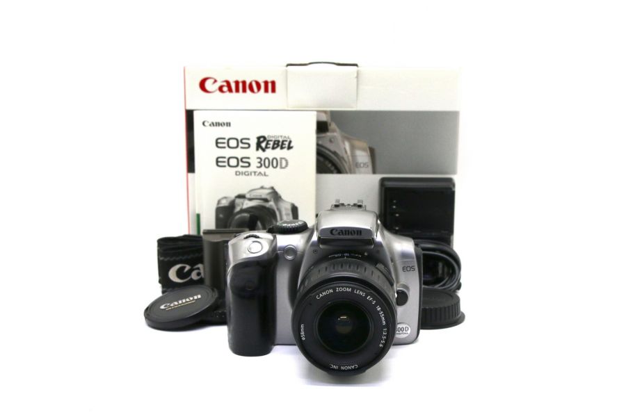Canon EOS 300D kit в упаковке