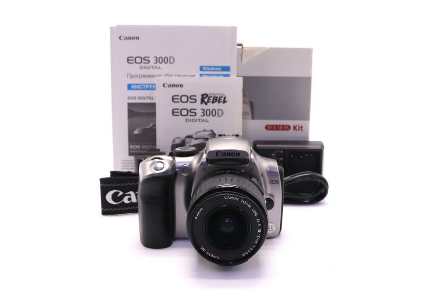 Canon EOS 300D kit в упаковке